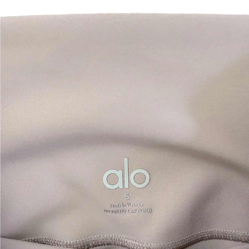 ALO Yoga High-Rise Leggings in Mauve Taupe